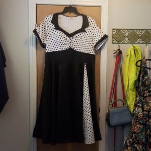 Retro, vintage swing dress